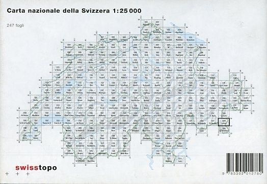 Produktbild: Swisstopo 1 : 25 000 La R&ouml;sa