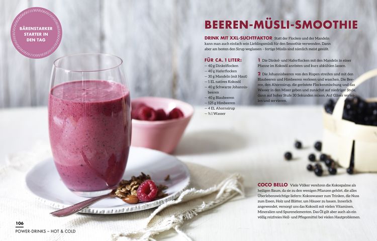 Produktbild: Vegane Powerdrinks