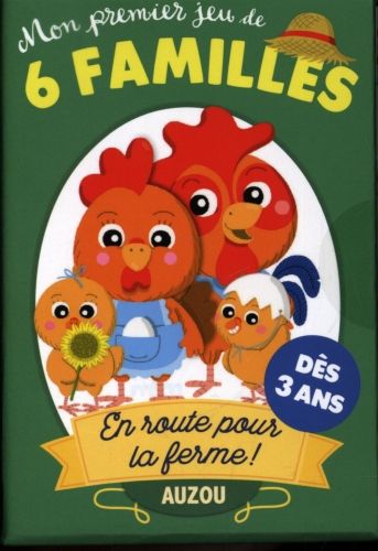 Produktbild: En route pour la ferme ! : mon premier jeu de 6 familles