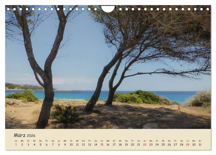 Produktbild: Cala Ratjada (Wandkalender 2026 DIN A4 quer), CALVENDO Monatskalender