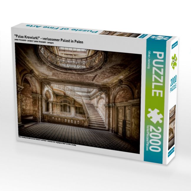 Produktbild: "Palac Krowiarki" - verlassener Palast in Polen (Puzzle)