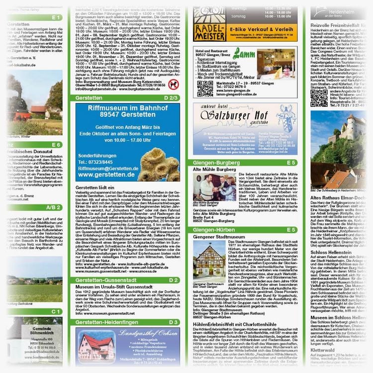 Produktbild: Heidenheim, Gerstetten - Giengen - Gundelfingen - Neresheim