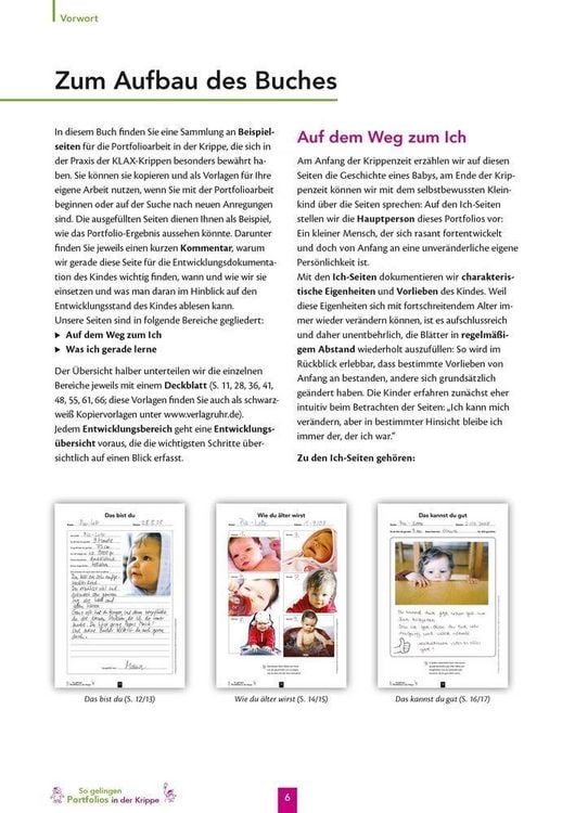 Produktbild: So gelingen Portfolios in der Krippe