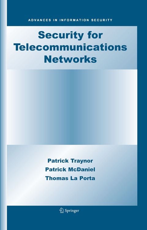 Produktbild: Security for Telecommunications Networks