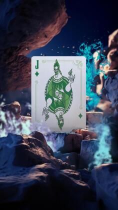 Produktbild: Bicycle Disney - Green & Purple Villains