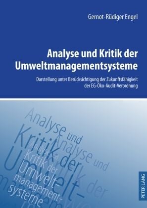 Produktbild: Analyse und Kritik der Umweltmanagementsysteme