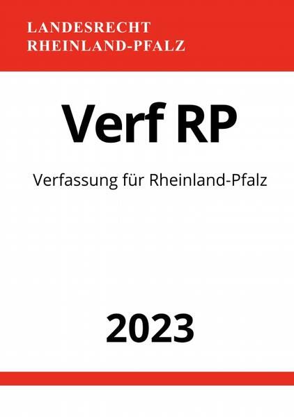 Produktbild: Verfassung f&uuml;r Rheinland-Pfalz - Verf RP 2023