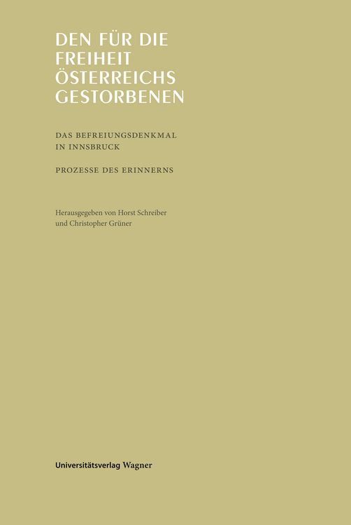 Produktbild: Den für die Freiheit Österreichs Gestorbenen