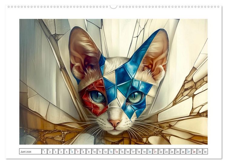 Produktbild: Seelenblicke (hochwertiger Premium Wandkalender 2026 DIN A2 quer), Kunstdruck in Hochglanz