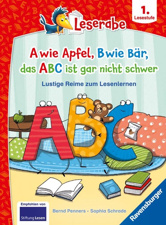 Produktbild: Leserabe Sonderausgaben - A wie Apfel, B wie Bär, das ABC ist gar nicht schwer - Lustige Reime zum Lesenlernen