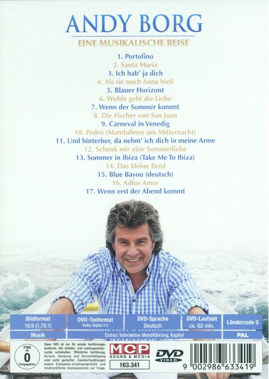 Produktbild: Andy Borg - Eine musikalische Reise