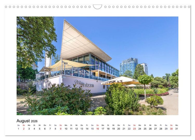 Produktbild: Frankfurt - Parks und G&auml;rten (Wandkalender 2026 DIN A3 quer), CALVENDO Monatskalender
