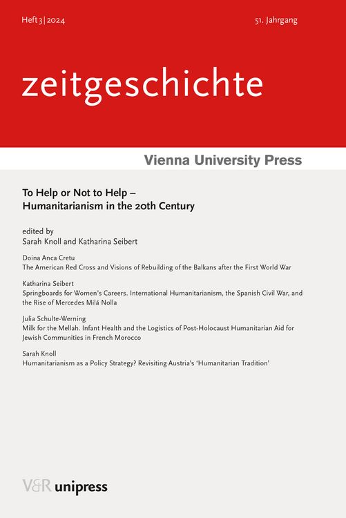 Produktbild: To Help or Not to Help &ndash; Humanitarianism in the 20th Century