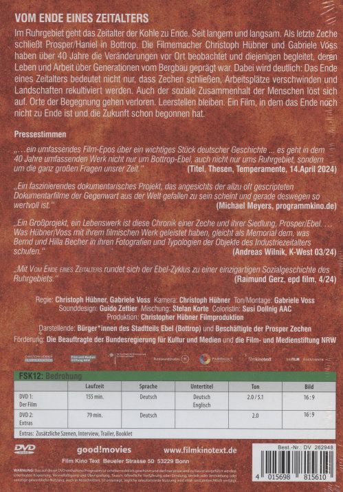 Produktbild: Vom Ende eines Zeitalters [2 DVDs]