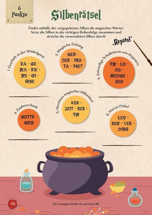 Produktbild: Das gro&szlig;e R&auml;tsel- & Quizbuch f&uuml;r alle Potterheads (von der bekannten Bloggerin Susi Strickliesel)
