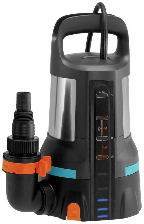 Produktbild: GARDENA 11000 aquasensor 09034-61 Klarwasser-Tauchpumpe 11.000 l/h 7 m