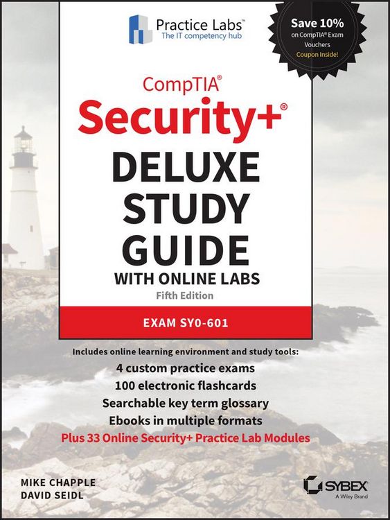 Produktbild: Comptia Security+ Deluxe Study Guide with Online Labs