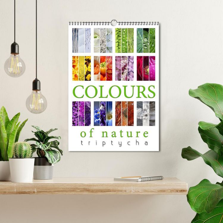 Produktbild: Colours of Nature - Triptycha (Wall Calendar 2026 DIN A3 portrait), CALVENDO 12 Month Wall Calendar