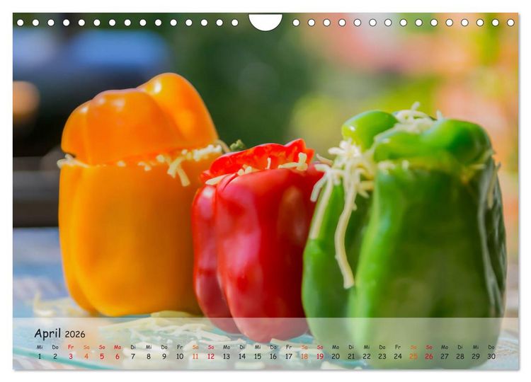 Produktbild: BBQ - Smoker F&uuml;r Fleisch und Gem&uuml;se (Wandkalender 2026 DIN A4 quer), CALVENDO Monatskalender