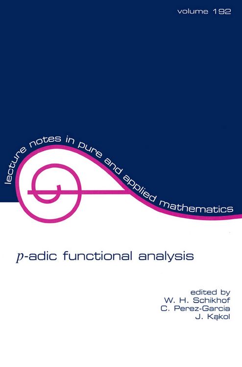 Produktbild: P-adic Functional Analysis