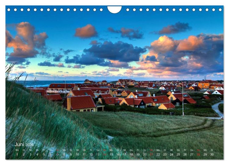 Produktbild: D&auml;nemarks Norden (Wandkalender 2026 DIN A4 quer), CALVENDO Monatskalender
