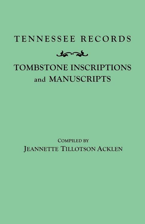 Produktbild: Tennessee Records