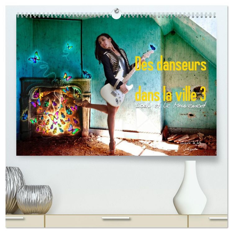 Produktbild: Des danseurs dans la ville 3 L'Oeil et le Mouvement (Calendrier mural 2026 DIN A2 vertical) calendrier de bureau