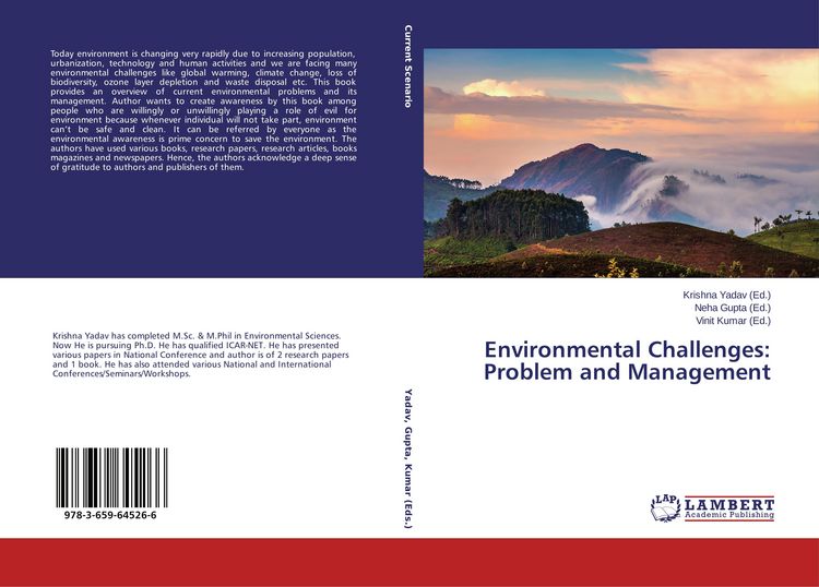 Produktbild: Environmental Challenges: Problem and Management