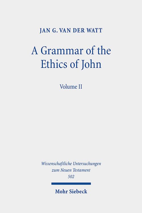 Produktbild: A Grammar of the Ethics of John