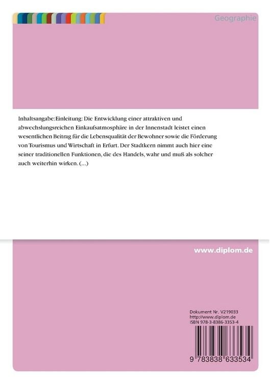Produktbild: Die Bedeutung von innerst&auml;dtischen Leitsystemen f&uuml;r die Beeinflussung von Passantenstr&ouml;men