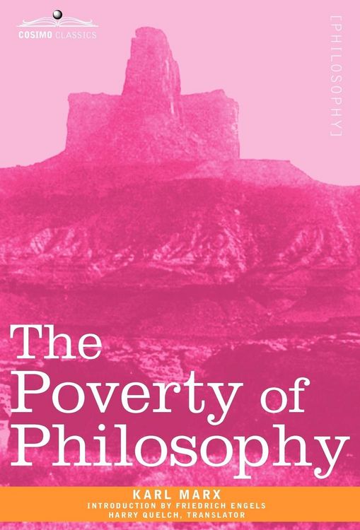 Produktbild: The Poverty of Philosophy