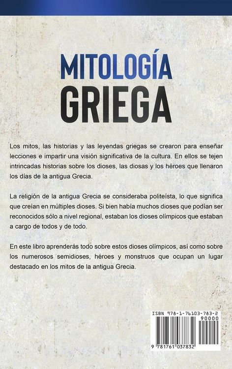Produktbild: Mitolog&iacute;a Griega
