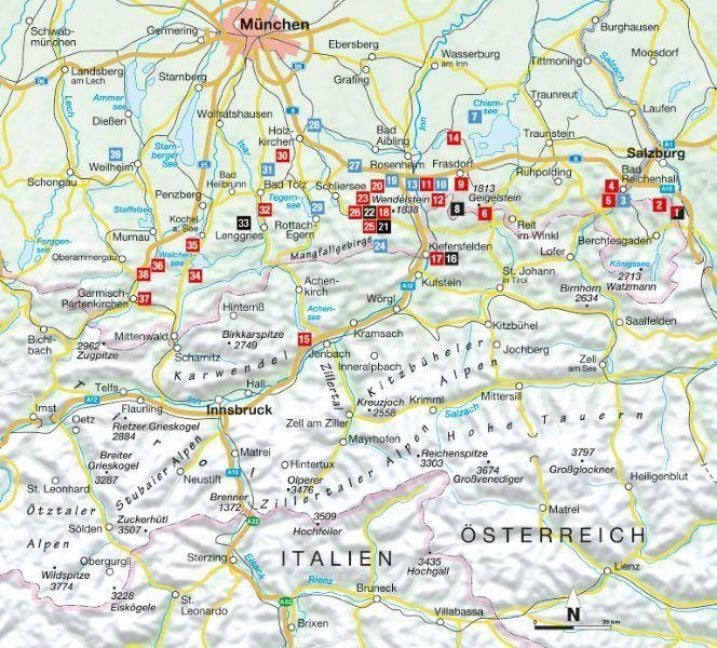 Produktbild: Geheimnisvolle Pfade Bayerische Voralpen
