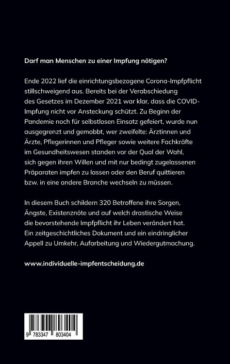 Produktbild: Die Corona-Impfpflicht ist das falsche Instrument