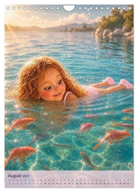 Produktbild: Little Denise (Wandkalender 2027 DIN A4 hoch), CALVENDO Monatskalender