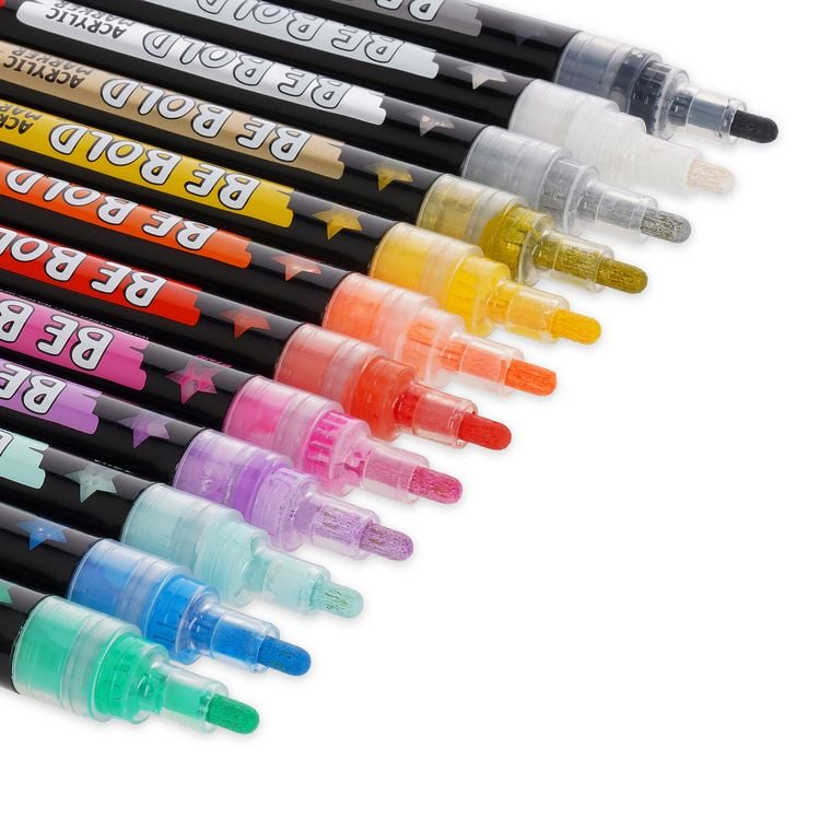 Produktbild: Legami Acryl-Dekostift - Be Bold - Himmelblau