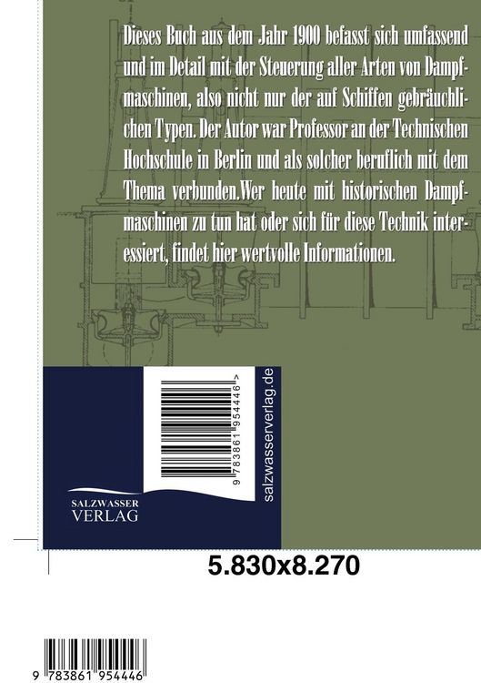 Produktbild: Steuerungen von Dampfmaschinen