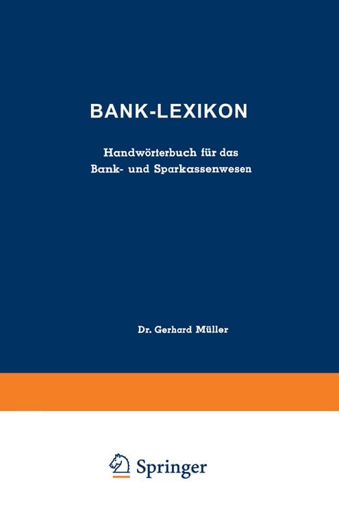 Produktbild: Bank-Lexikon