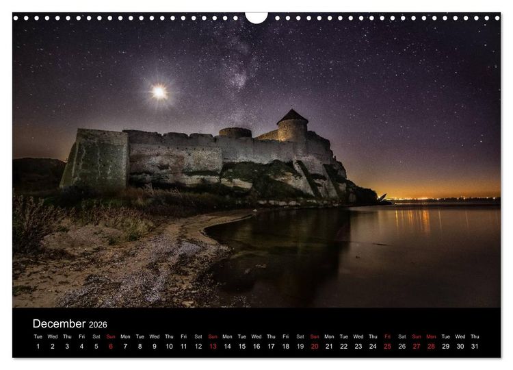 Produktbild: Monuments of Ukraine 2026 (Wall Calendar 2026 DIN A3 landscape), CALVENDO 12 Month Wall Calendar