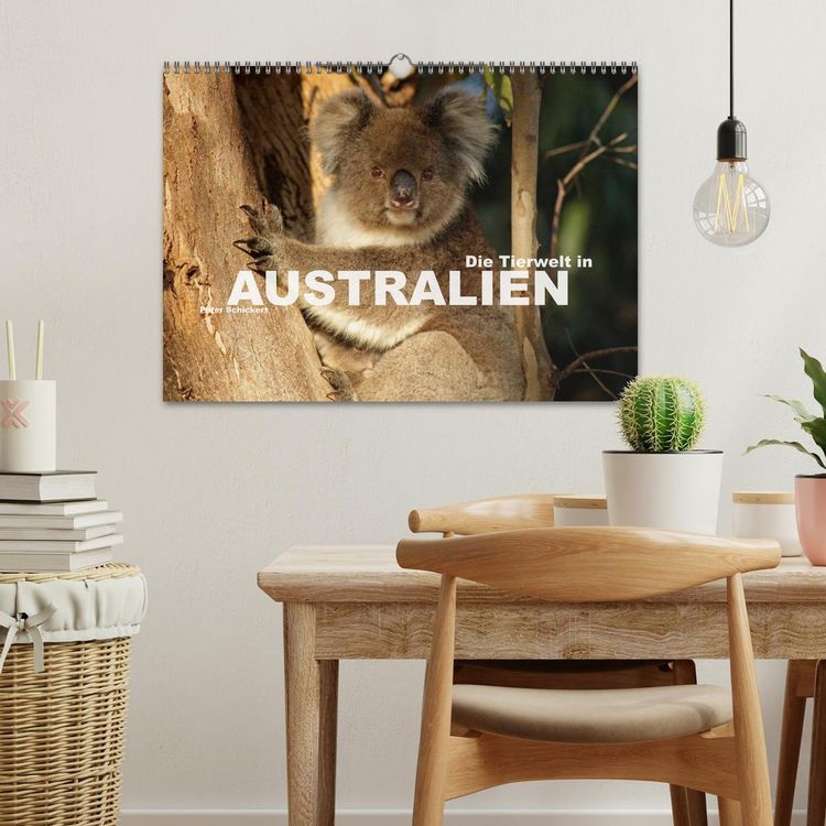 Produktbild: Die Tierwelt in Australien (Wandkalender 2026 DIN A3 quer), CALVENDO Monatskalender