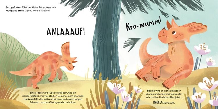 Produktbild: Tups, der kleine Triceratops