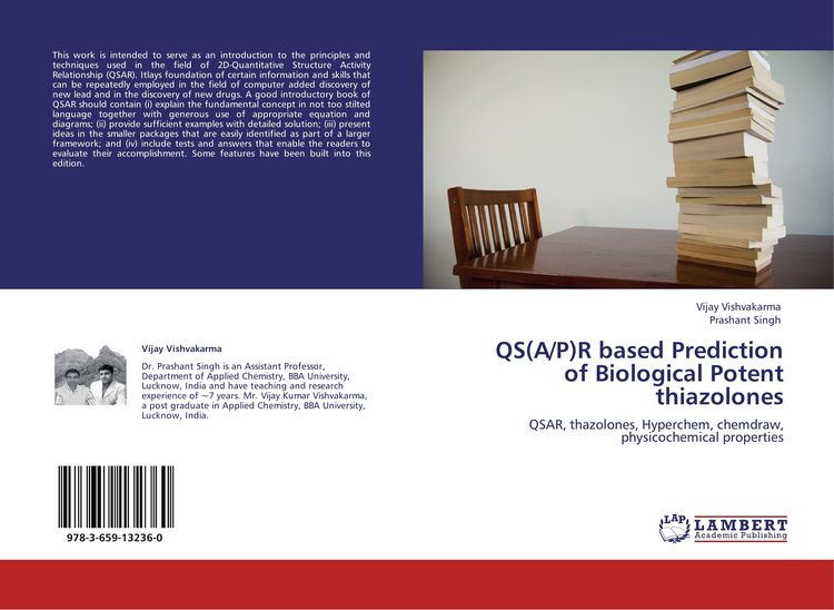Produktbild: QS(A/P)R based Prediction of Biological Potent thiazolones