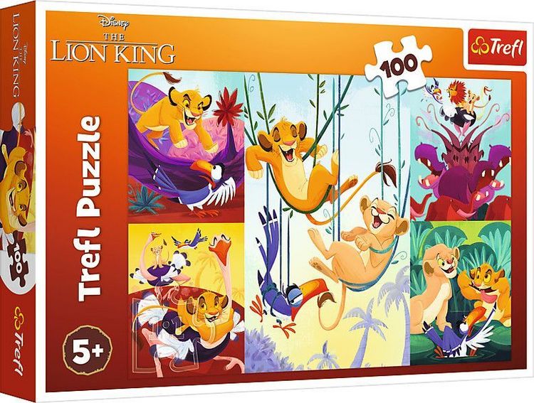 Produktbild: Puzzle 100 - Der K&ouml;nig der L&ouml;wen