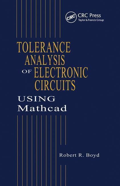 Produktbild: Tolerance Analysis of Electronic Circuits Using MATHCAD