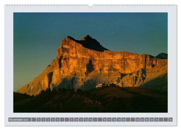 Produktbild: Wunder aus Fels - Die Dolomiten II (hochwertiger Premium Wandkalender 2026 DIN A2 quer), Kunstdruck in Hochglanz