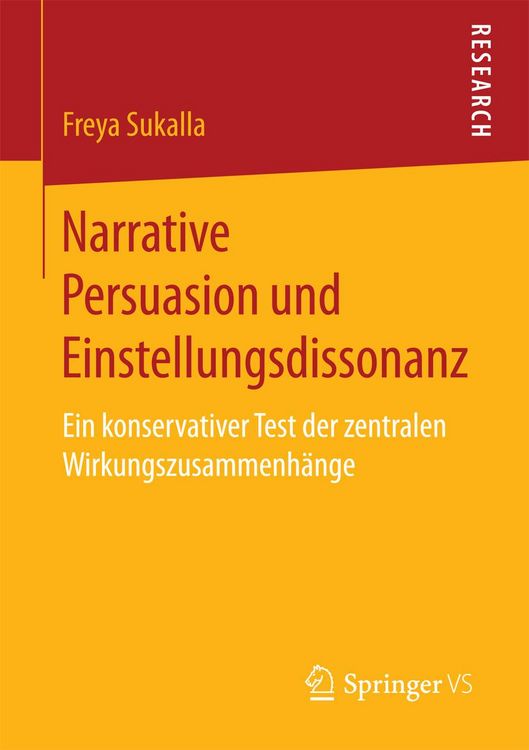 Produktbild: Narrative Persuasion und Einstellungsdissonanz