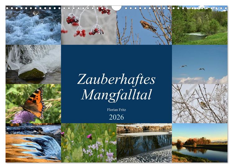 Produktbild: Zauberhaftes Mangfalltal (Wandkalender 2026 DIN A3 quer), CALVENDO Monatskalender
