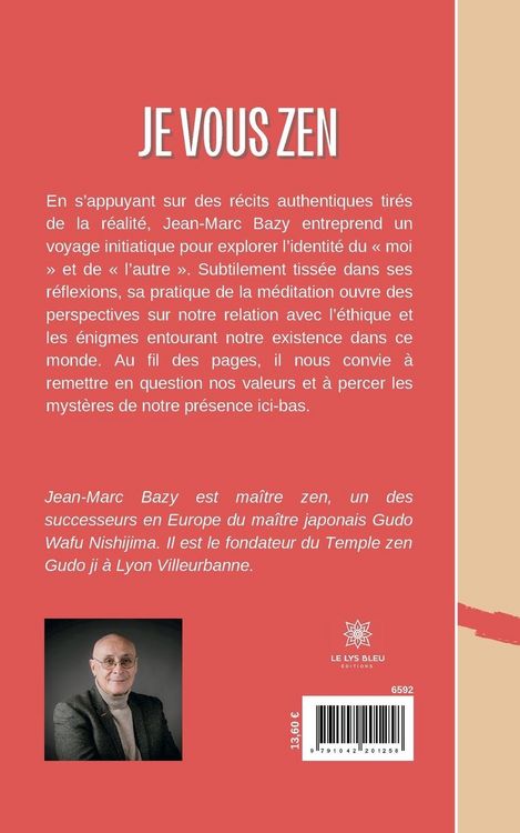 Produktbild: Bazy, J: Je vous zen