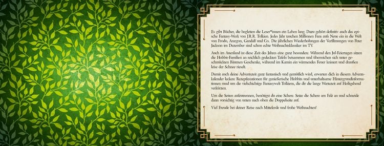 Produktbild: Der inoffizielle Adventskalender f&uuml;r Tolkien-Fans
