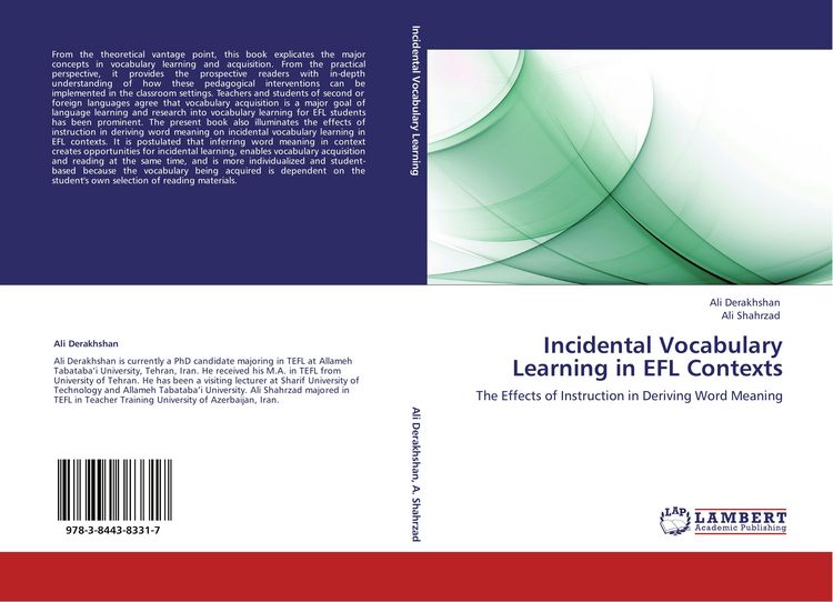 Produktbild: Incidental Vocabulary Learning in EFL Contexts